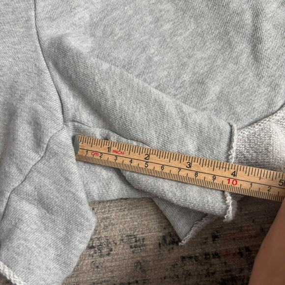 Aerie Sweat Shorts Gray Terry Cloth High Waist XS- Loungewear - Picture 6 of 6